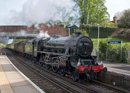 Purchase photo of 45212 Black Five at Virginia Water